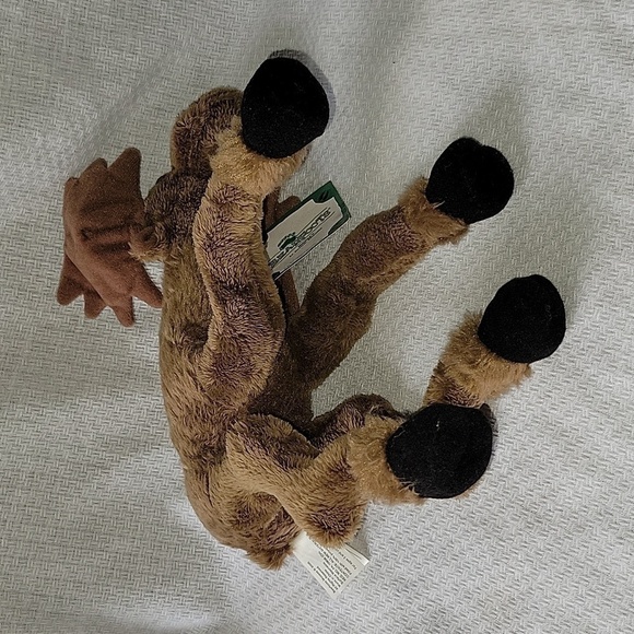 2000 Bearfoots Moose's Jenny Brown Bendable Moose NWT - Picture 4 of 8